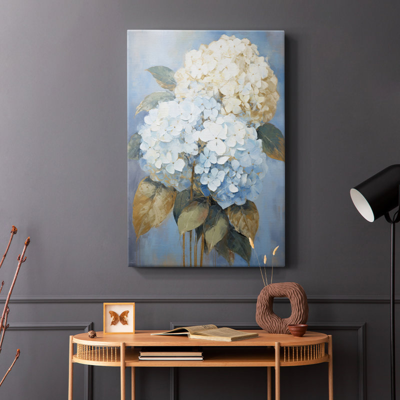 FLORAL Series CII - Cavas enveloppés de galerie, H 60 po x l 40 po