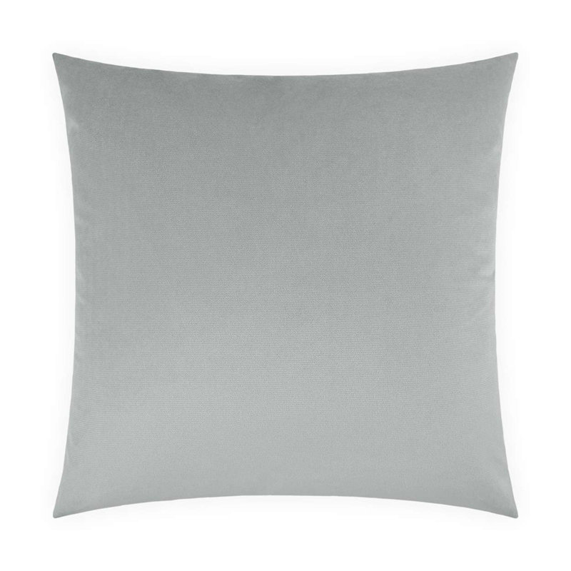 Belvedere Reversible Throw Pillow, Glacier, Square 20"