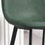 Sidibe Bar Stools Set of 2 PU Leather Upholstery with Backrest-1913803722