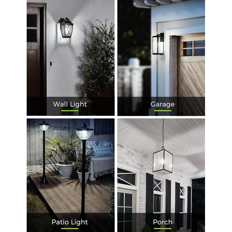 Ampoule à capteur DEL Dusk-To-Dawn, 12W 100W Eqv, 5000K, culot E26