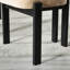 Chaise rembourrée moderne en bois massif avec dossier, belle chaise d'appoint pour salle à manger, bureau et salon-89826662
