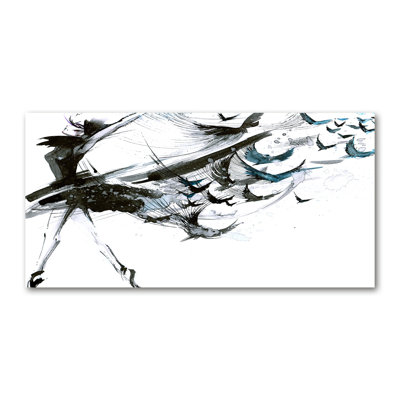 Ballerina - No Frame Print on Canvas