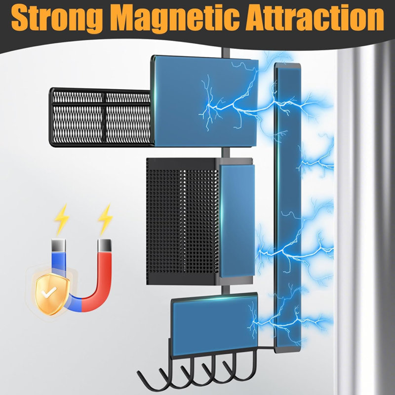 7 Pack Magnetic Spice Rack Organizer