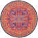 Annette Oriental Fuchsia/Orange Area Rug