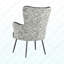 Fauteuil d'appoint noir
