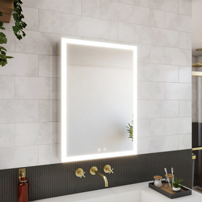 Pharmacie à DEL à une porte H 28 po x l 20 po Brilliance