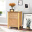 Dulles 48cm W Manufactured Wood Bedside Table-1942630309