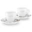 Contemporary Espresso Cups, Set of 2