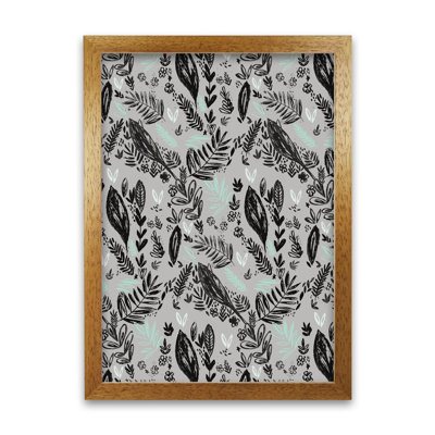 Inky Jungle Pattern by Laura Irwin - Print
