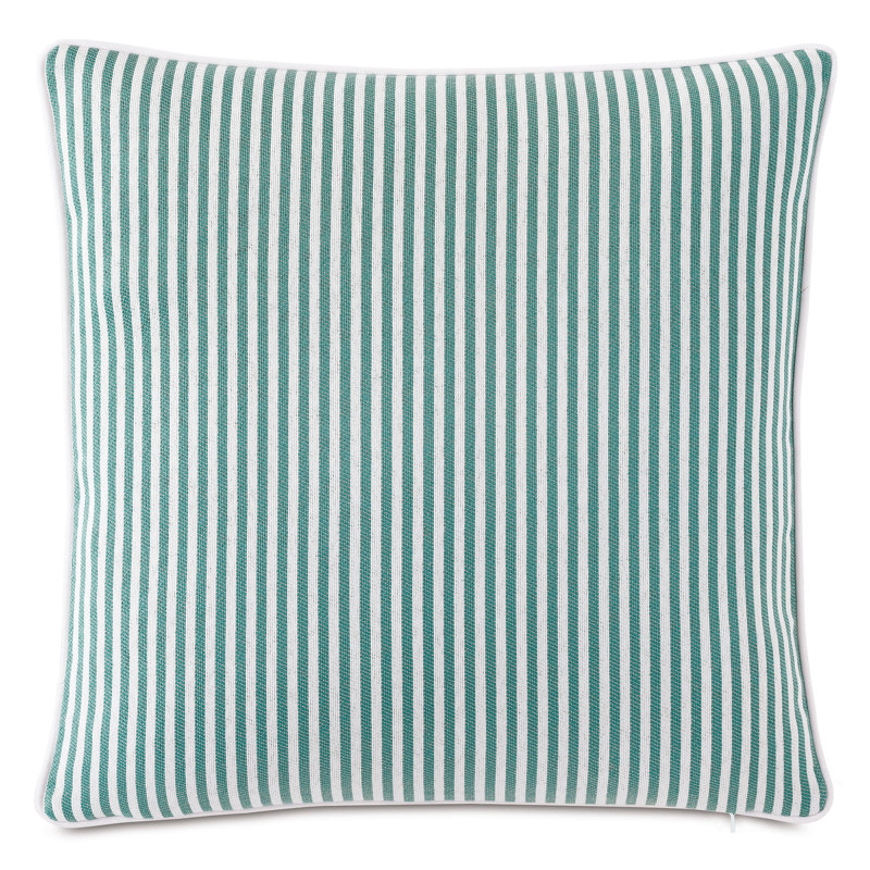 Villa Square Indoor/Outdoor Pillow Cover & Insert, Lemon