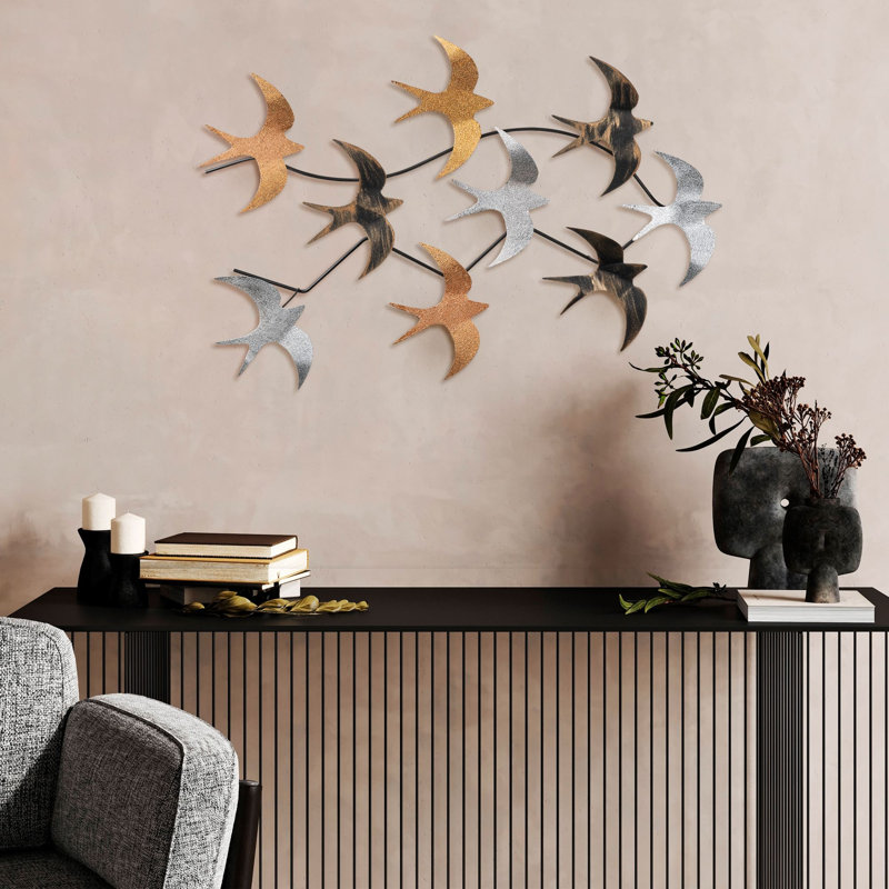 Accessoire mural décoratif en métal