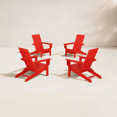 Mirando POLYWOOD x Plastic Folding Adirondack Chair