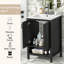 Meuble-lavabo simple 23,6 po Frauke