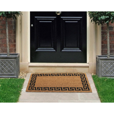 Non-Slip Geometric Indoor Doormat