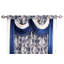 Paire de rideaux obscurcissant avec passe-tringle Luxury Ikat-73243931