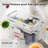 Medicine Storage Box For Home Travel 3-Layer Foldable With Safety Lock
