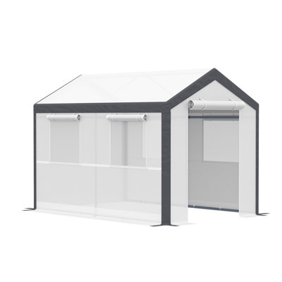 Outsunny 10' X 7' X 7' Walk-In Greenhouse