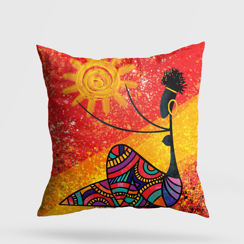 Premium Washable Cushion, 17.0 x 17.0 Inches, 50% Cotton / 50% Polyester, Silicone Filling, Concealed Zip | Soft, Comfortable & Ironable | Perfect for Home Decor, Living Room & Bedroom Accents