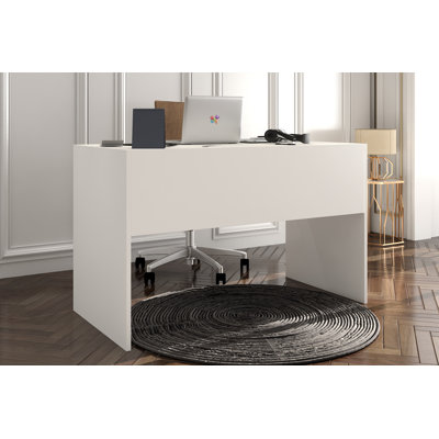 Aadrit 120Cm W Rectangle Writing Desk