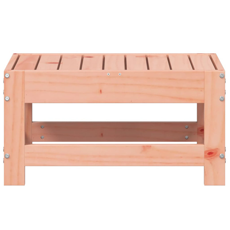 Darron Rectangular Outdoor Side Table , 30cm cm W 62cm cm D, Pink
