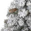 Arbre de Noël artificiel pin floqué-577171470
