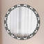 Huldar Glass Flat Wall Mirror