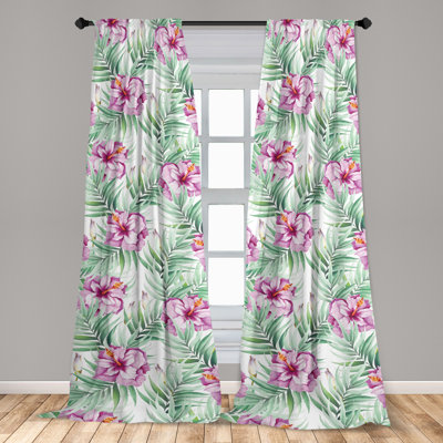 Semi Sheer Curtain Pair