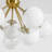 AstralGlow 10 - Light Dimmable Bubble Chandelier-751180559