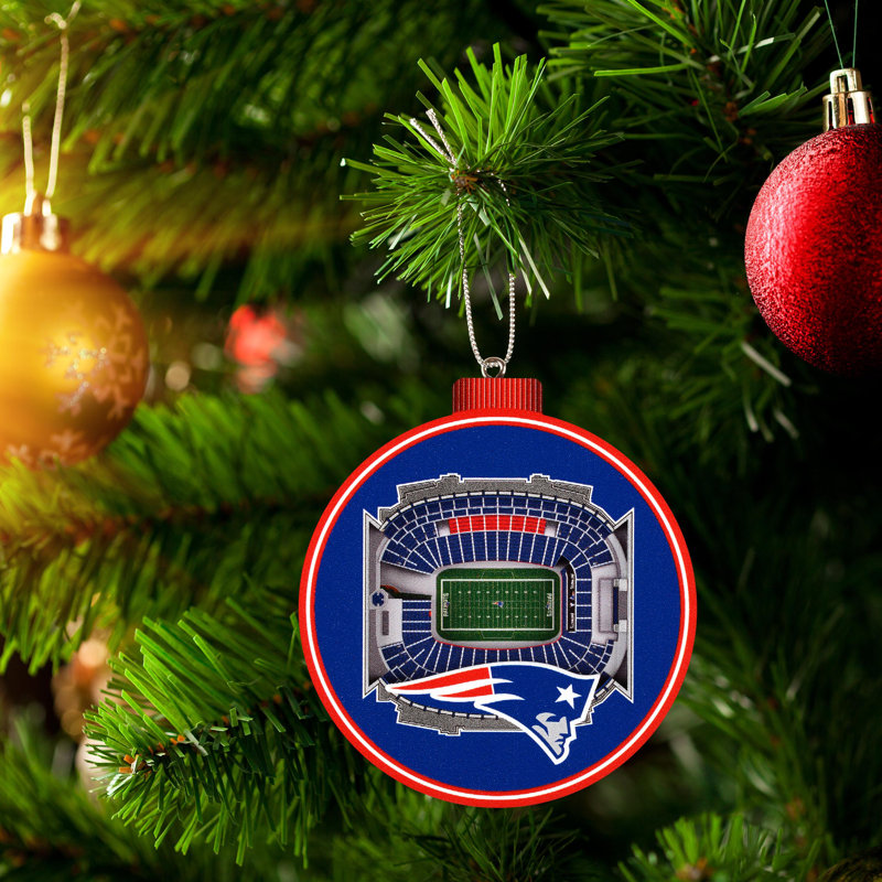 NFL 3D StadiumView Ornaments, New England Patriots