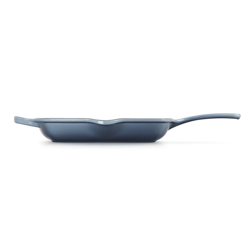 Le Creuset Cast Iron Square Grillit 26cm, Chambray