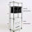 Laundry Hamper With 3 Tier And 4 Bags, Waterproof Board, Iron Frame, Space Saving Removable Bags Hamper, Tier, , Heavy-Duty