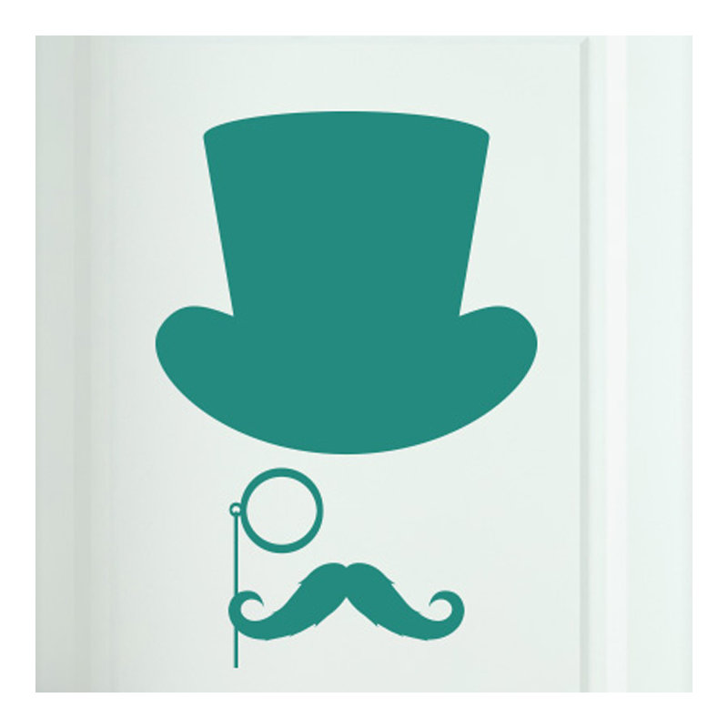 Wall Decal, Aqua Green