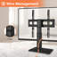 KKTONER Height Adjustable Universal TV Stand Base Mount Tabletop TV Stand for 27 to 60 inch TV