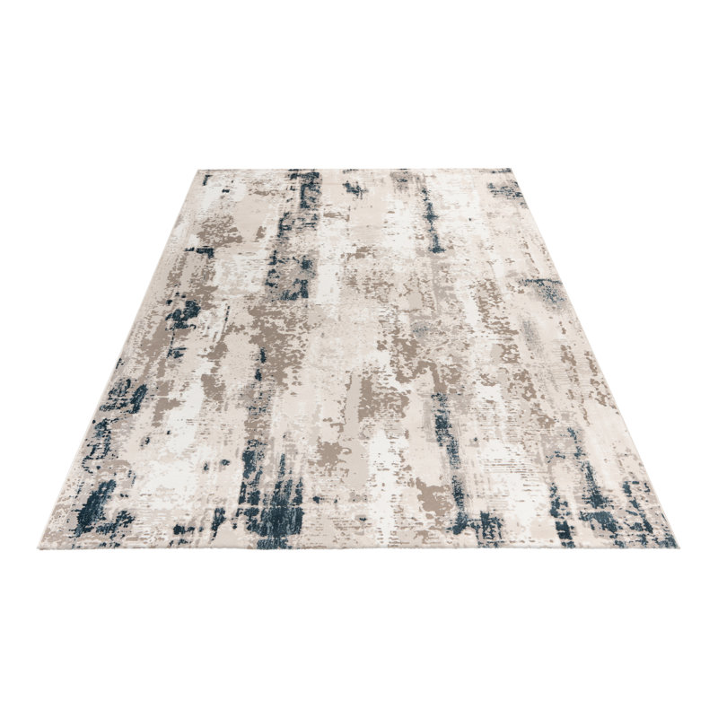 Edlefsen Uni Area Rug, Aqua, Rectangular 200 x 290cm