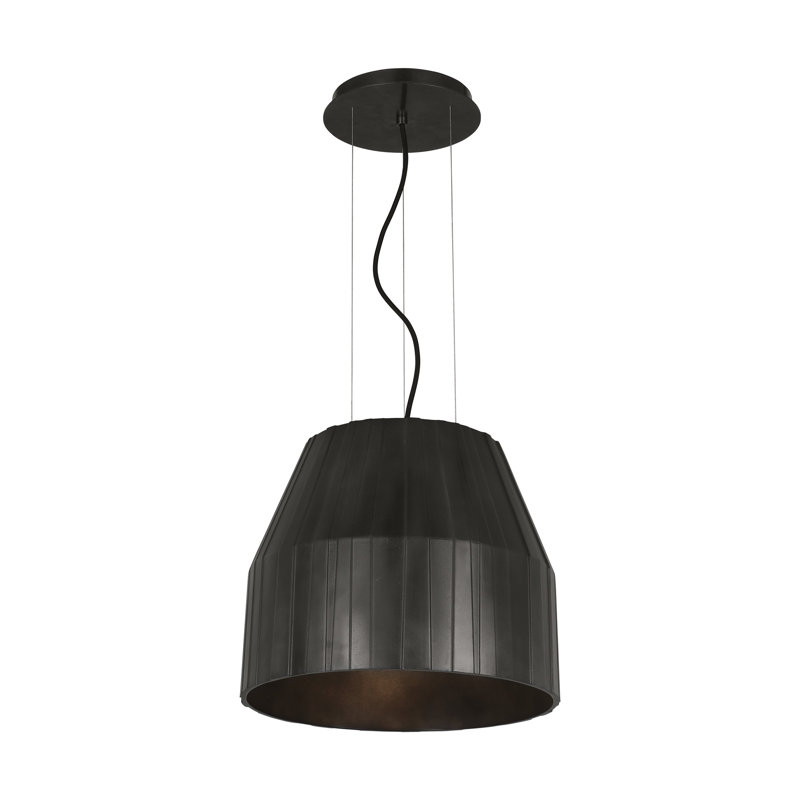 Bling 1 - Light LED Pendant, 13.9" H x 16.2" W x 16.2" D