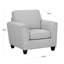 Ensemble de canapé et causeuse en tissu Belknap, gris anthracite-122099443