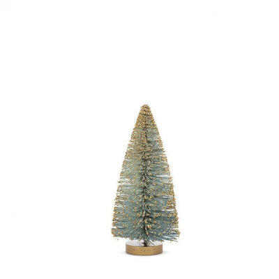 Figurine scintillante sur un pinceau