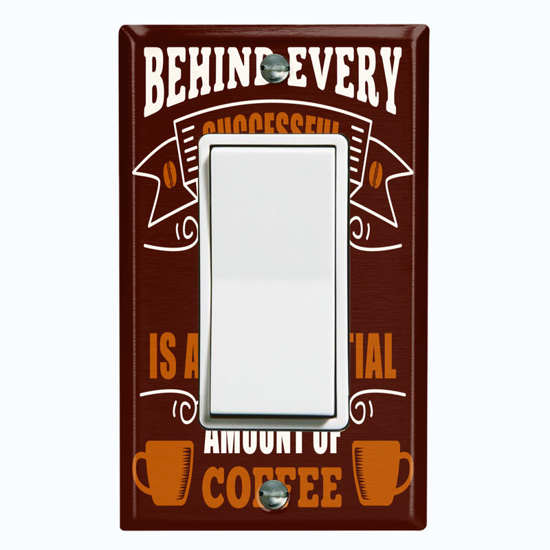Plaque murale berçante Be-Be-Every Coffee Coffee