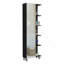 Urano Mirror Linen Cabinet, Four Interior Shelves, Five External Shelves-1157112898