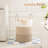 Laundry Basket,Woven Cotton Rope Laundry Hamper,100L For Decorative Storage Of Dirty Clothes,Toys And Blankets In Bathroom,Bedroom And Living Room-128534972