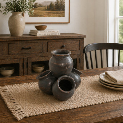 Waterfall Indoor Clay Pots- Nursery Pot and Kitchen Herb Pot 