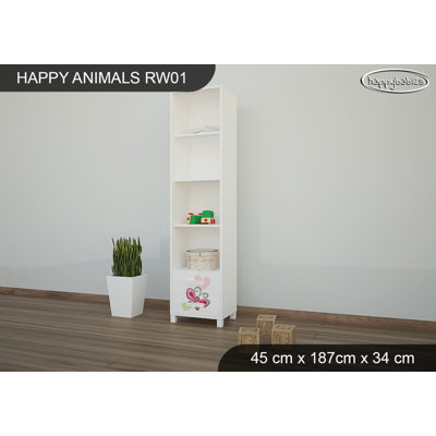 187cm H X 45cm W Cube Unit Kids Bookcase