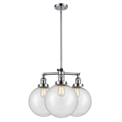 Antsje 3 - Light Dimmable Globe Chandelier