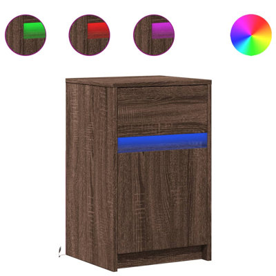 Darleth 38cm W Manufactured Wood Bedside Table