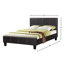 Lit plateforme tapissier Camacho-22806094-22806095