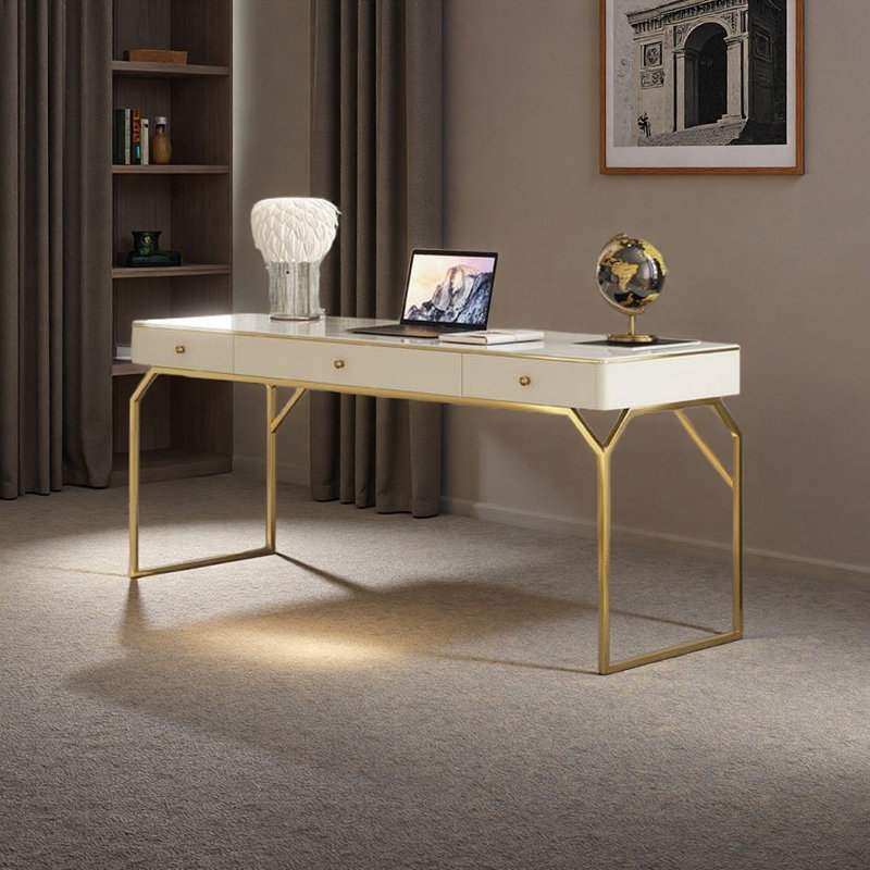 Bushman Computer Desk, 29.52" H x 70.86" W x 23.62" D