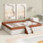 Tamaj Upholstered Daybed Frame with Fence and Stairs-929056655-885192550