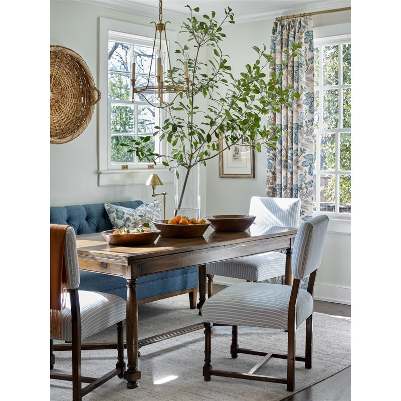 Enfield Upholstered Dining Chair, F1458-Stone, Charcoal