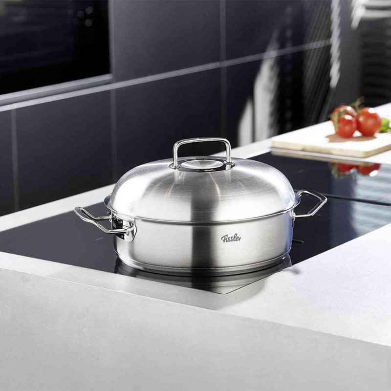 Original-Profi Collection® Stainless Steel Round Roaster With High Dome Lid, 5.1 Quart