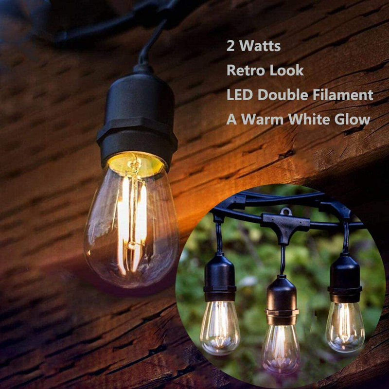 48' Outdoor LED String Light